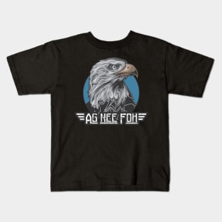 Agneefok Eagle - For South Africans or Ex-Pats Kids T-Shirt
